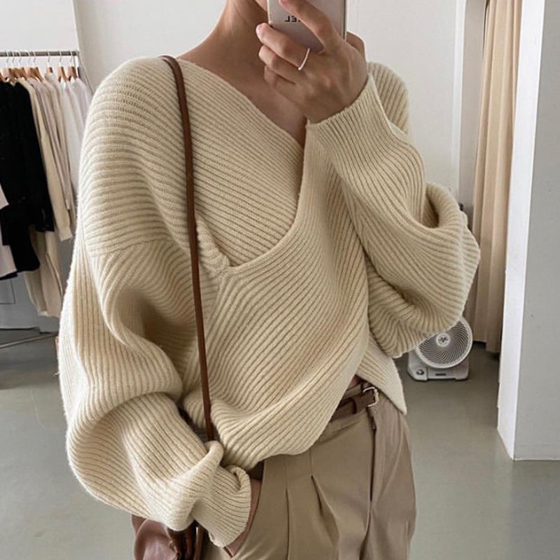 Sophie™ | Pull in schicker Kreuzstrick
