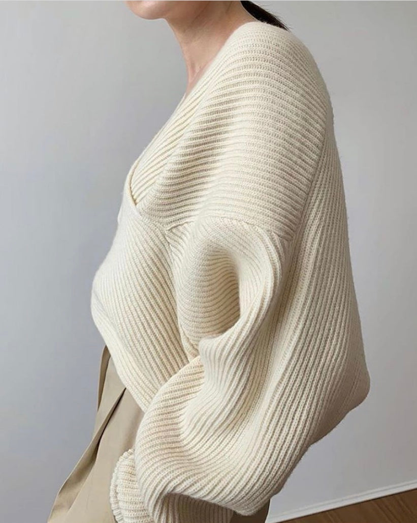 Sophie™ | Pull in schicker Kreuzstrick
