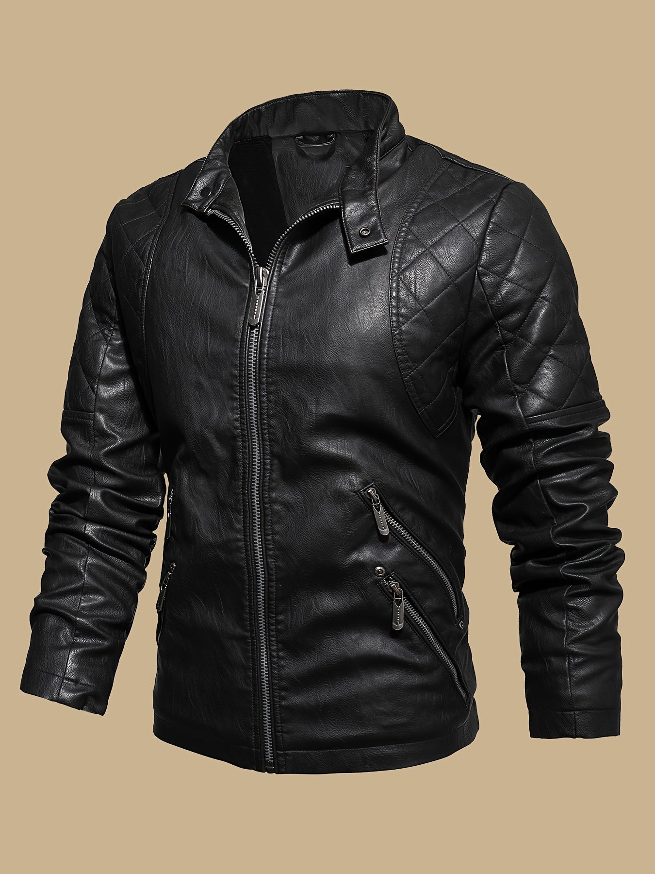 Simon® | Handgefertigte Lederjacke für Herren