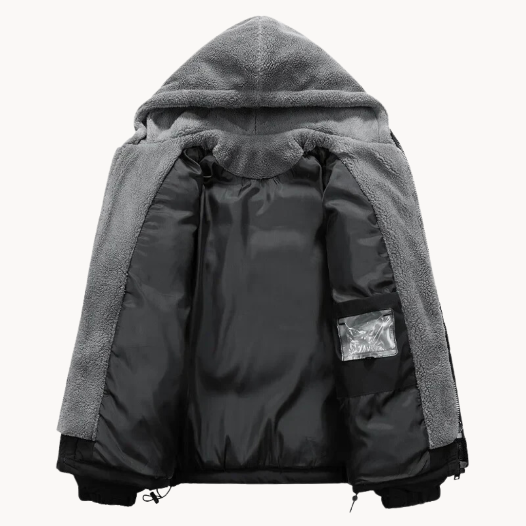 Dominik® | FLEECEJACKE MIT KAPUZE