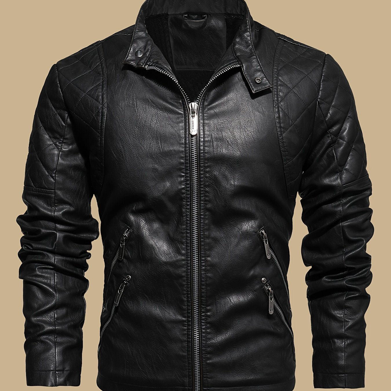 Simon® | Handgefertigte Lederjacke für Herren