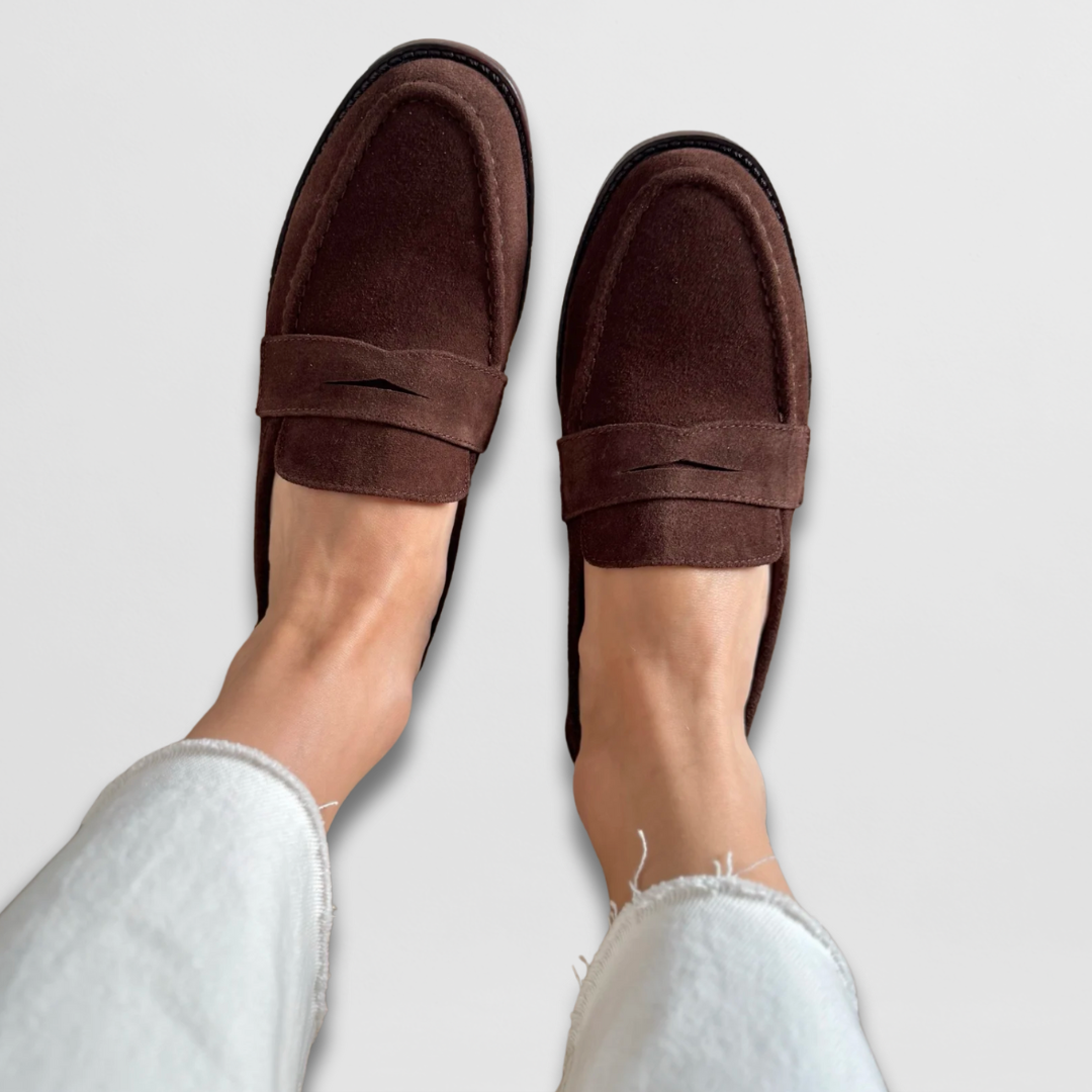 Vroni® | Elegante Vintage-Mokassins