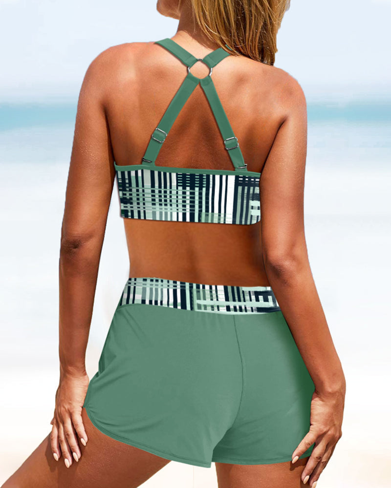 Mira® | Ripp-Bikini mit hohem Bund
