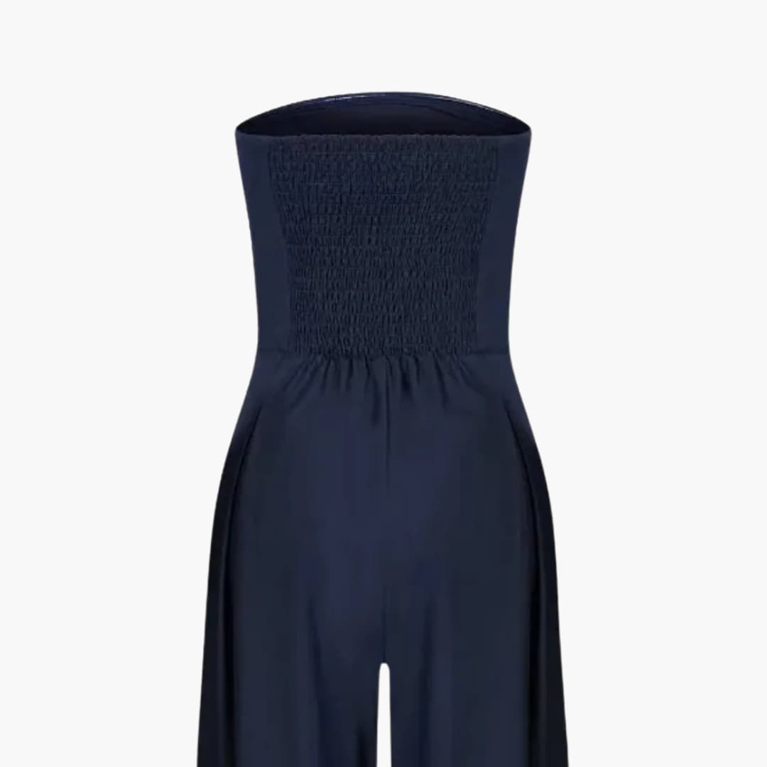 Abigail - Rückfreies, lockeres Bein Jumpsuit