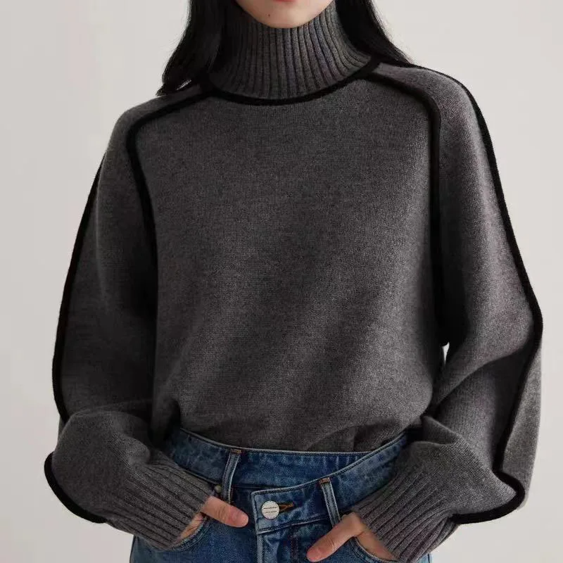 Clara™ | Bequemer Rollkragenpullover