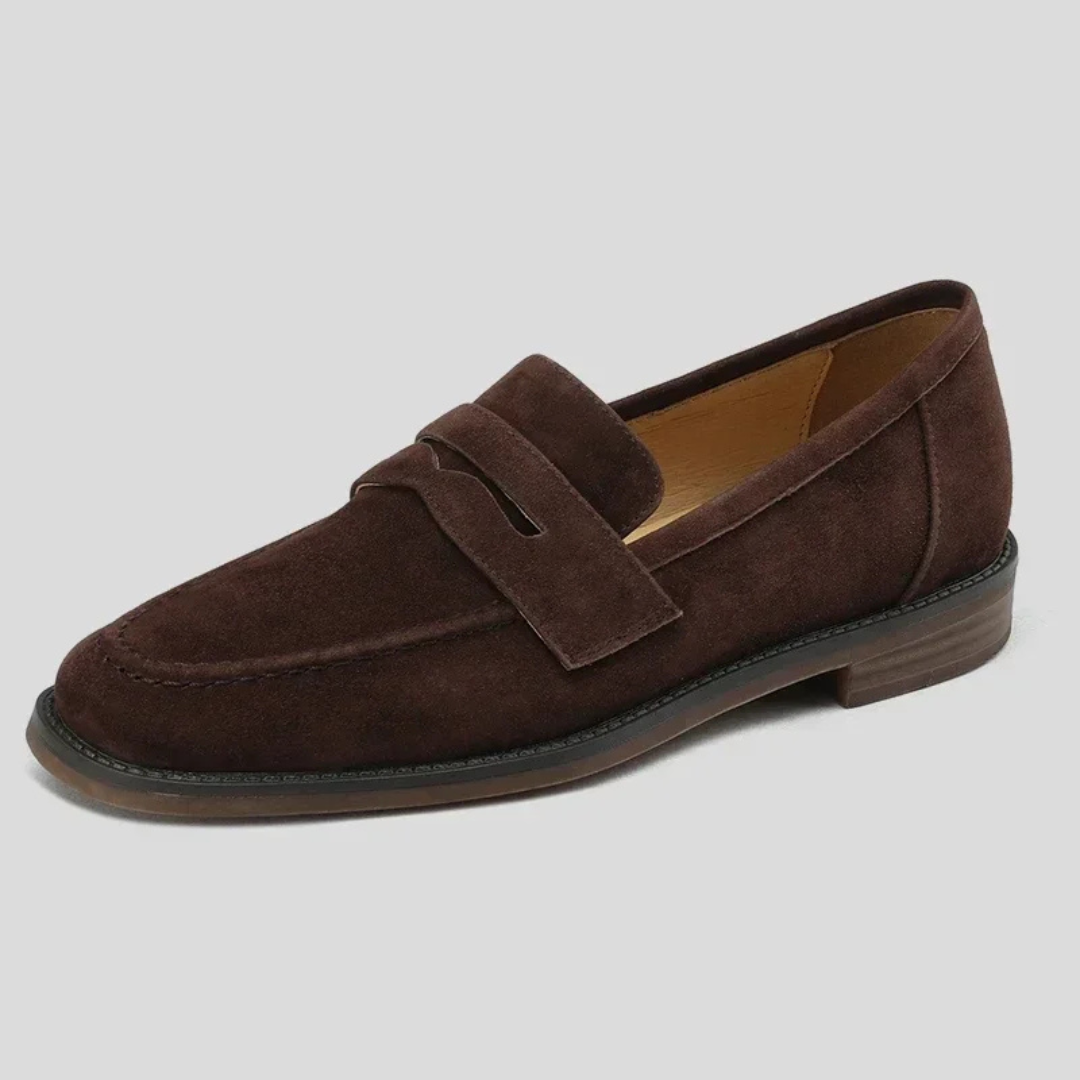 Vroni® | Elegante Vintage-Mokassins