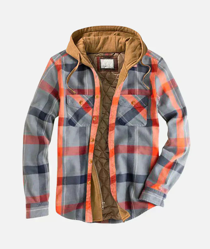 Ludwig® | Karierte Patchworkjacke
