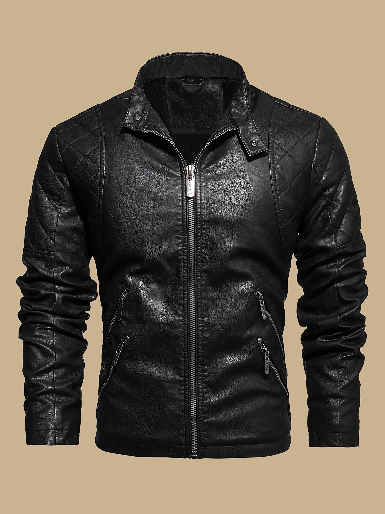 Simon® | Handgefertigte Lederjacke für Herren