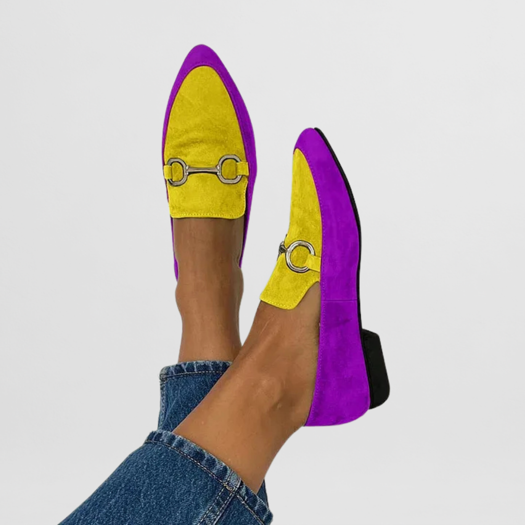 Paulina® | Bunte und elegante Boho-Mokassins