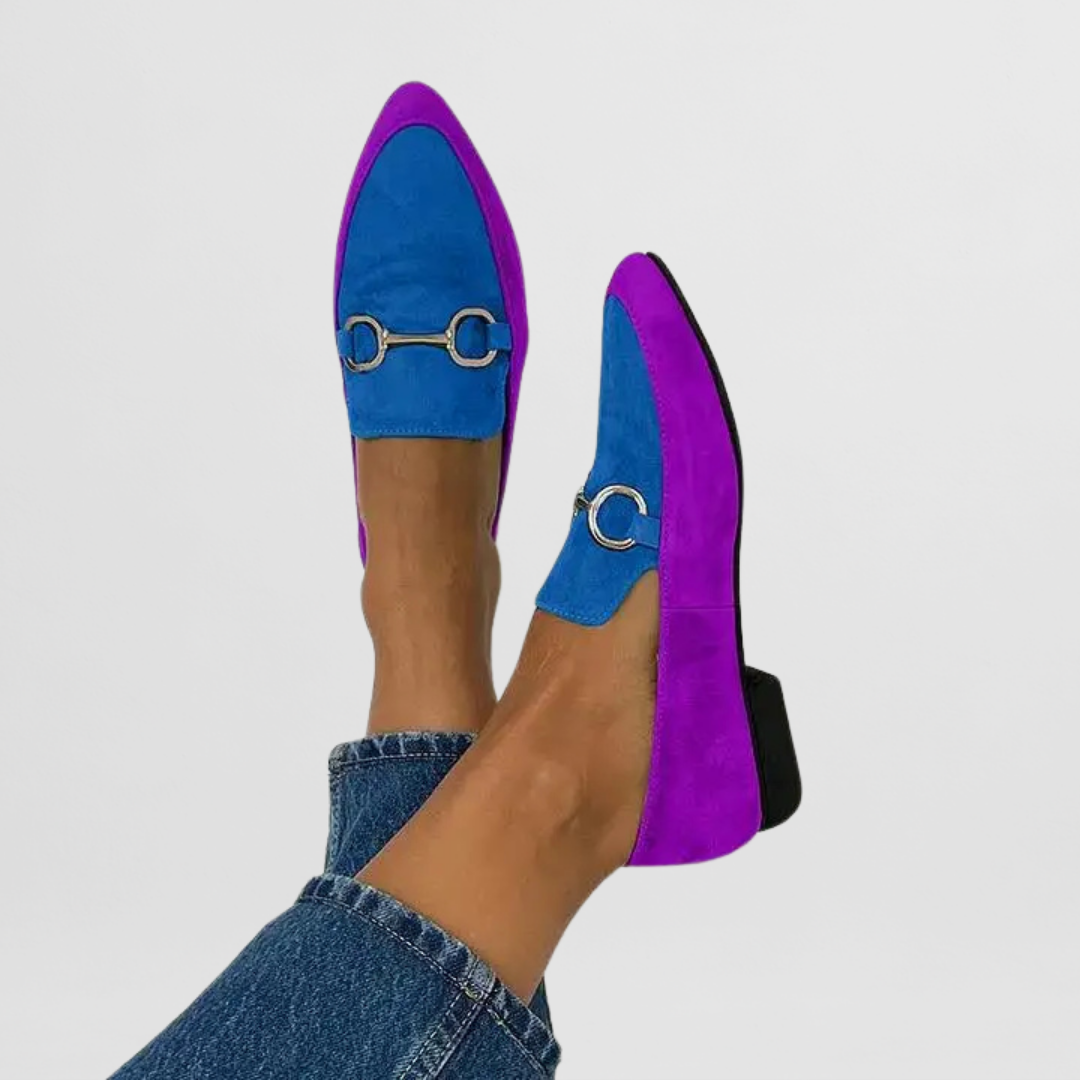 Paulina® | Bunte und elegante Boho-Mokassins