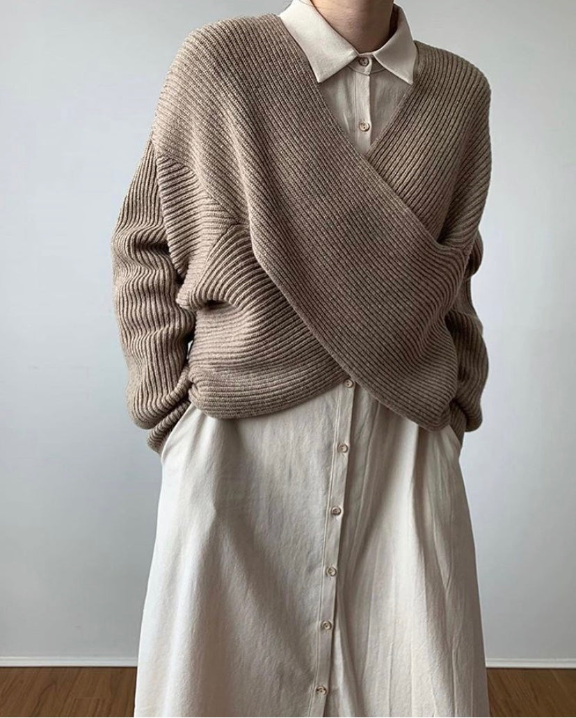 Sophie™ | Pull in schicker Kreuzstrick