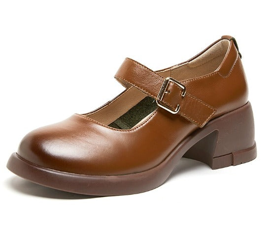 Agnes Leder Mary Janes