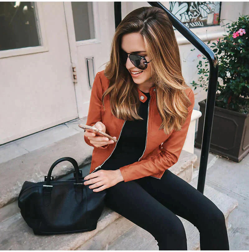 Marit® | Italienische Lederjacke