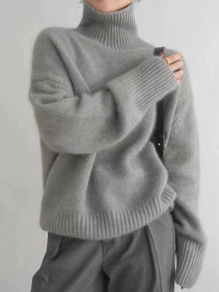 Agnes - Rollkragenpullover