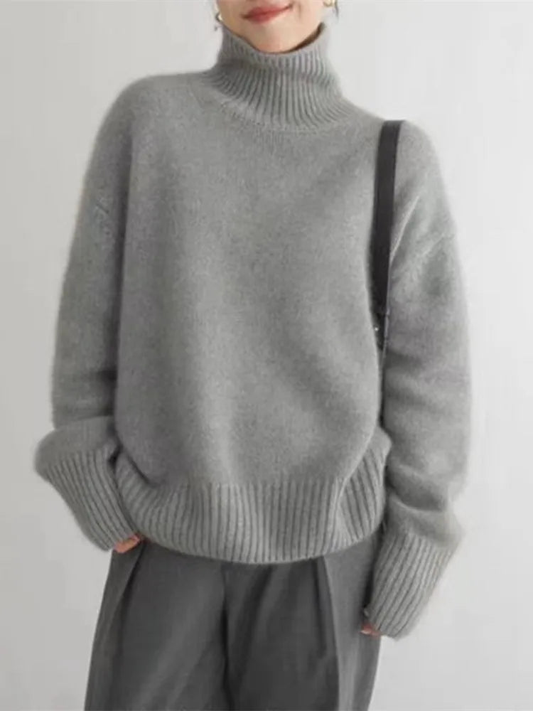 Agnes - Rollkragenpullover