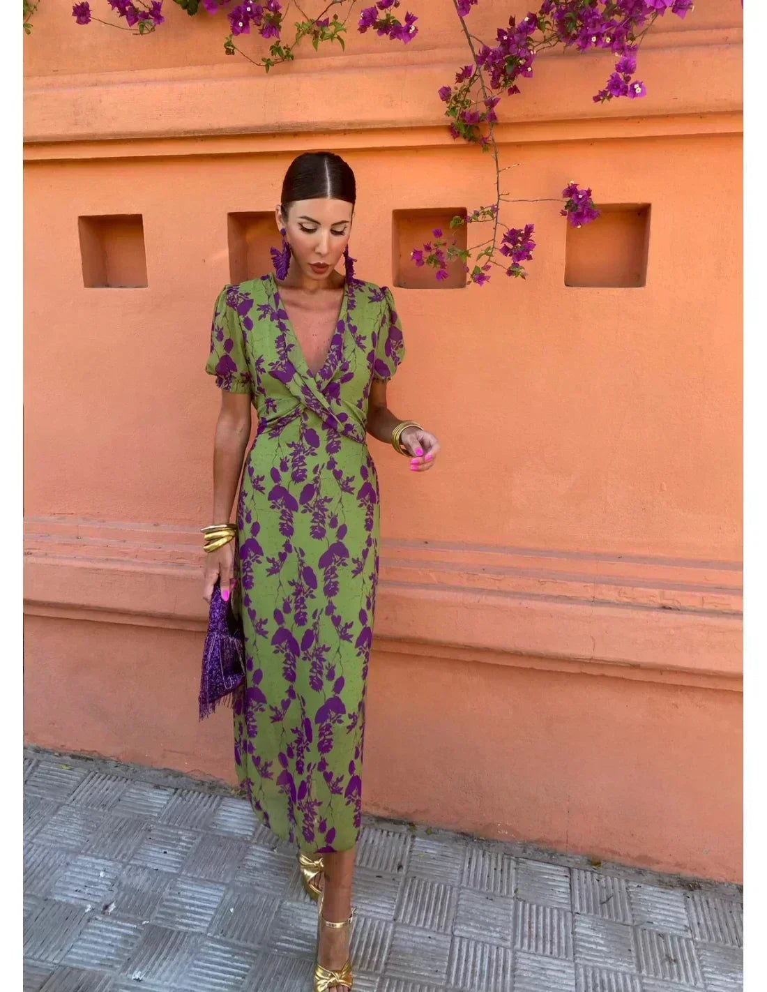 Antonia™ | Wickelkleid Boho-Chic