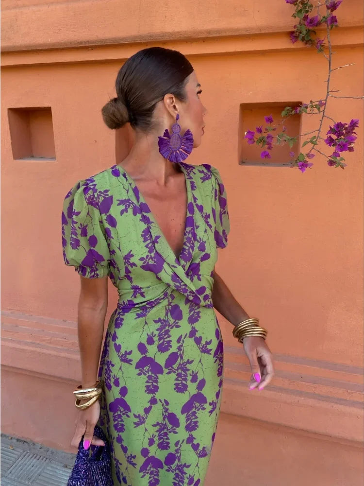 Antonia™ | Wickelkleid Boho-Chic