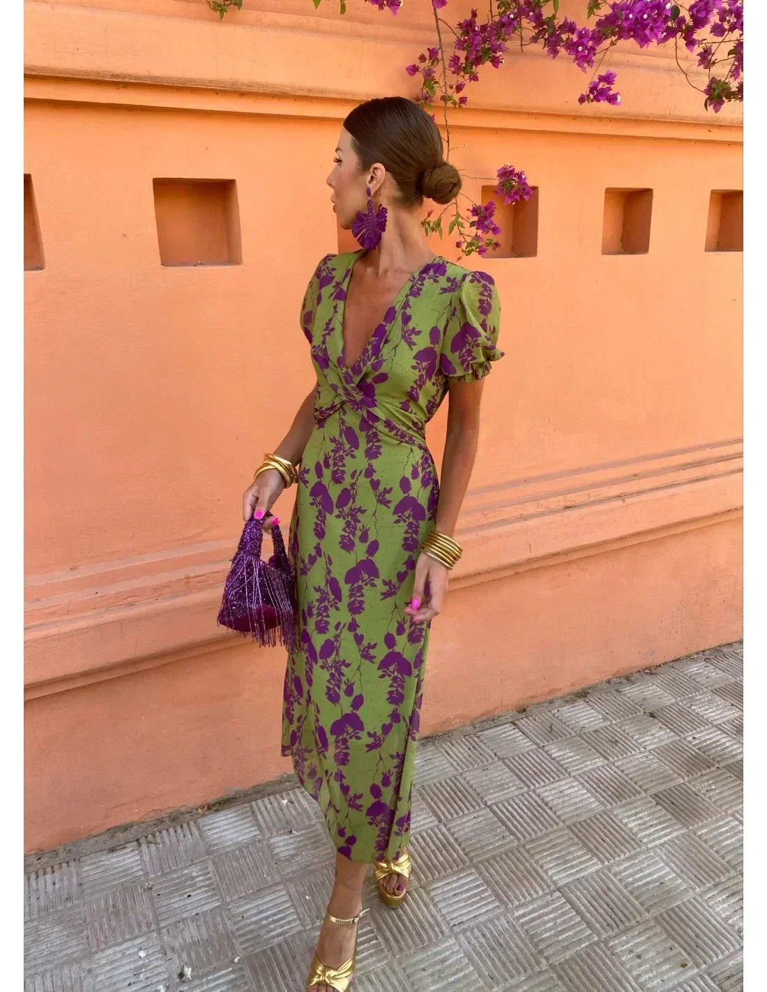 Antonia™ | Wickelkleid Boho-Chic