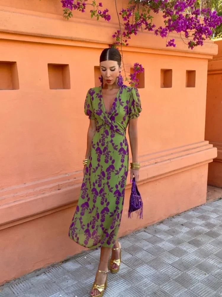 Antonia™ | Wickelkleid Boho-Chic