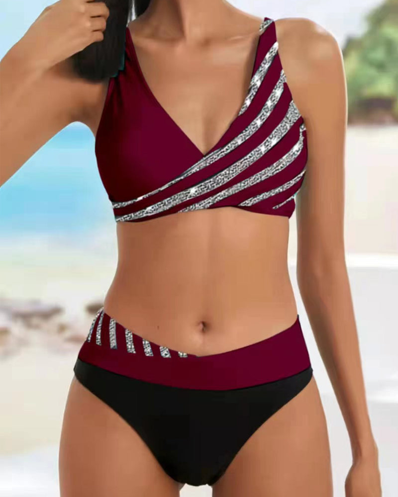 Vivi® | Warme Bikini mit Print