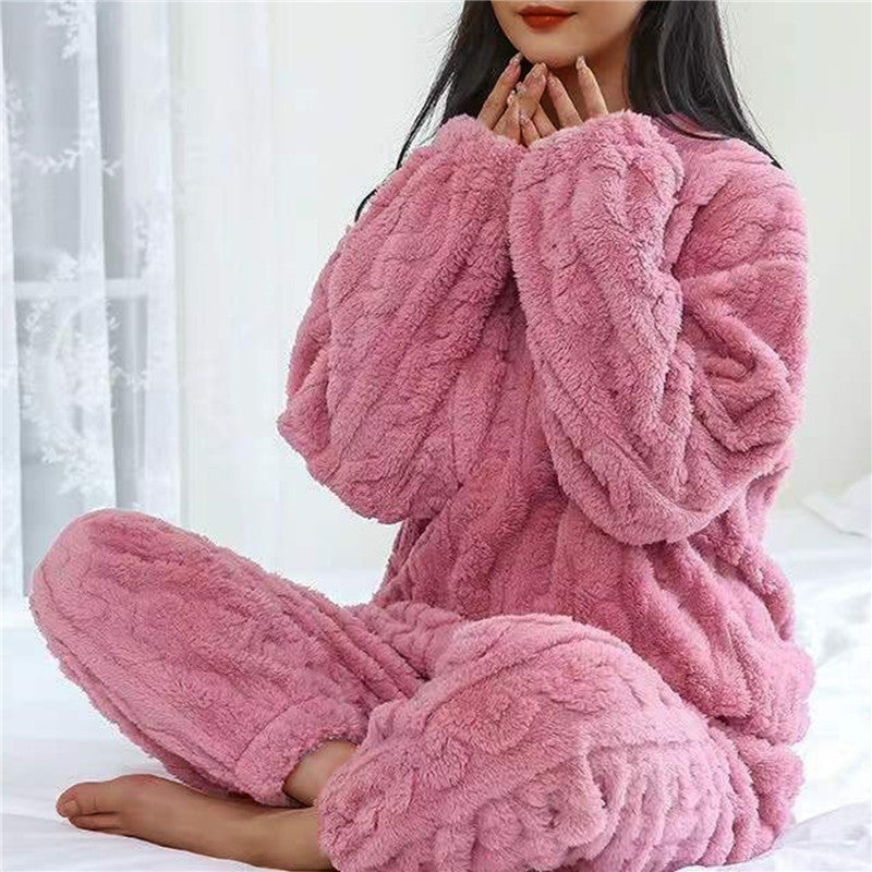 Patricia™ | Damen Fleece-Pyjama