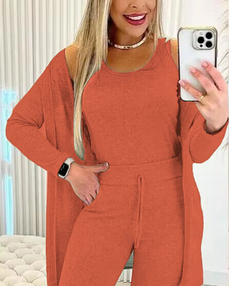 Maja™ | Elegantes Tricolore-Set für Damen