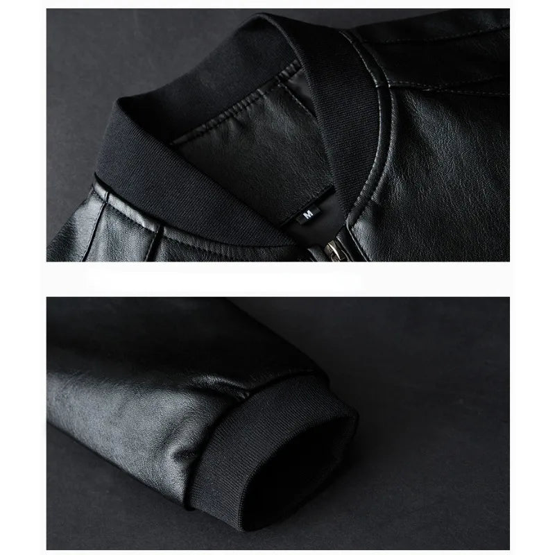 Stefan® | Leder Bomberjacke