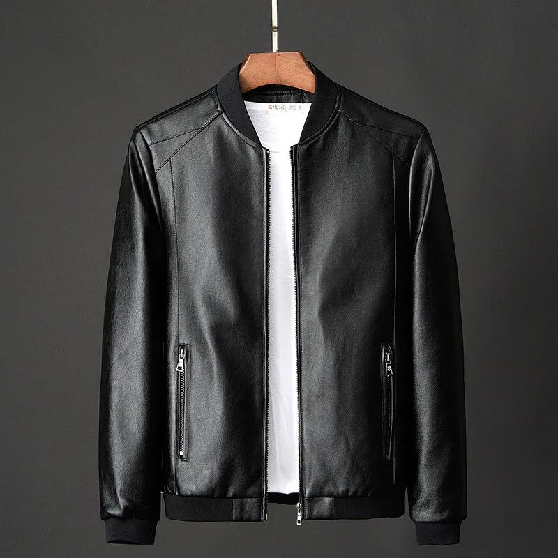 Stefan® | Leder Bomberjacke