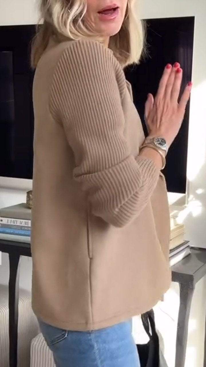 Amora - Elegante Strickärmeljacke