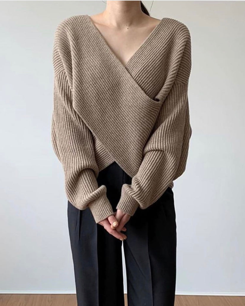 Sophie™ | Pull in schicker Kreuzstrick