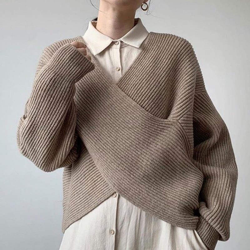 Sophie™ | Pull in schicker Kreuzstrick