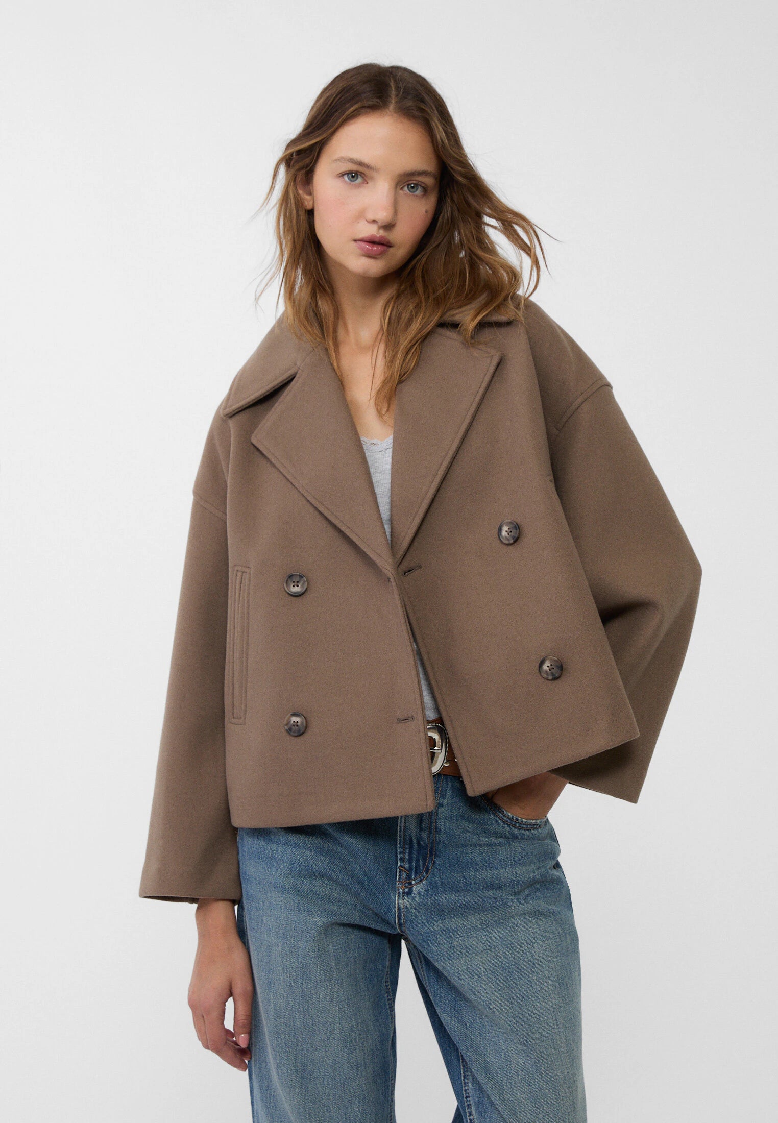 Alaia | Kurz geschnittene Wickeljacke