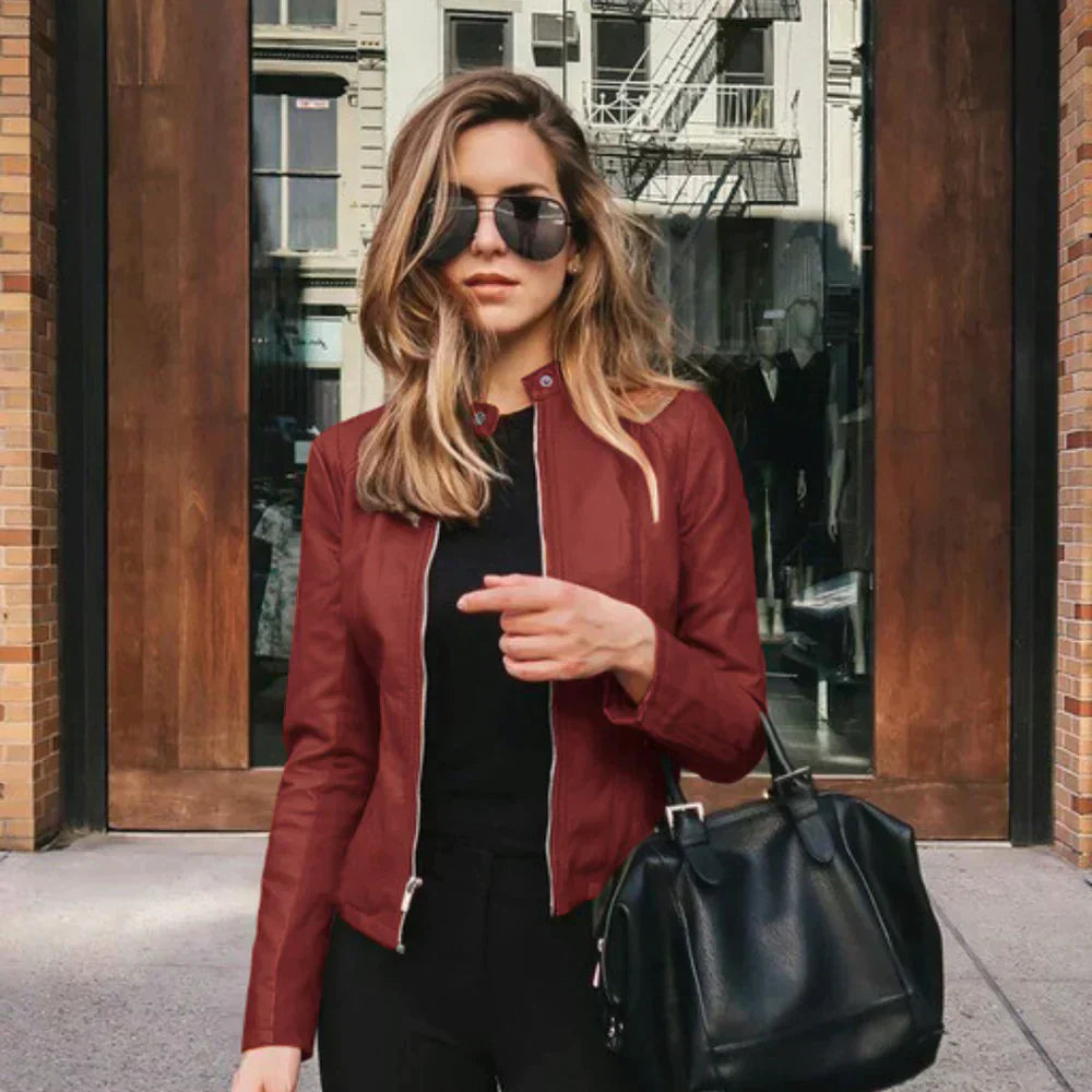 Marit® | Italienische Lederjacke