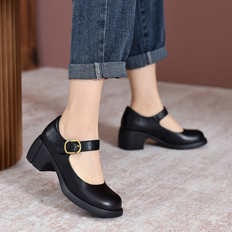 Agnes Leder Mary Janes