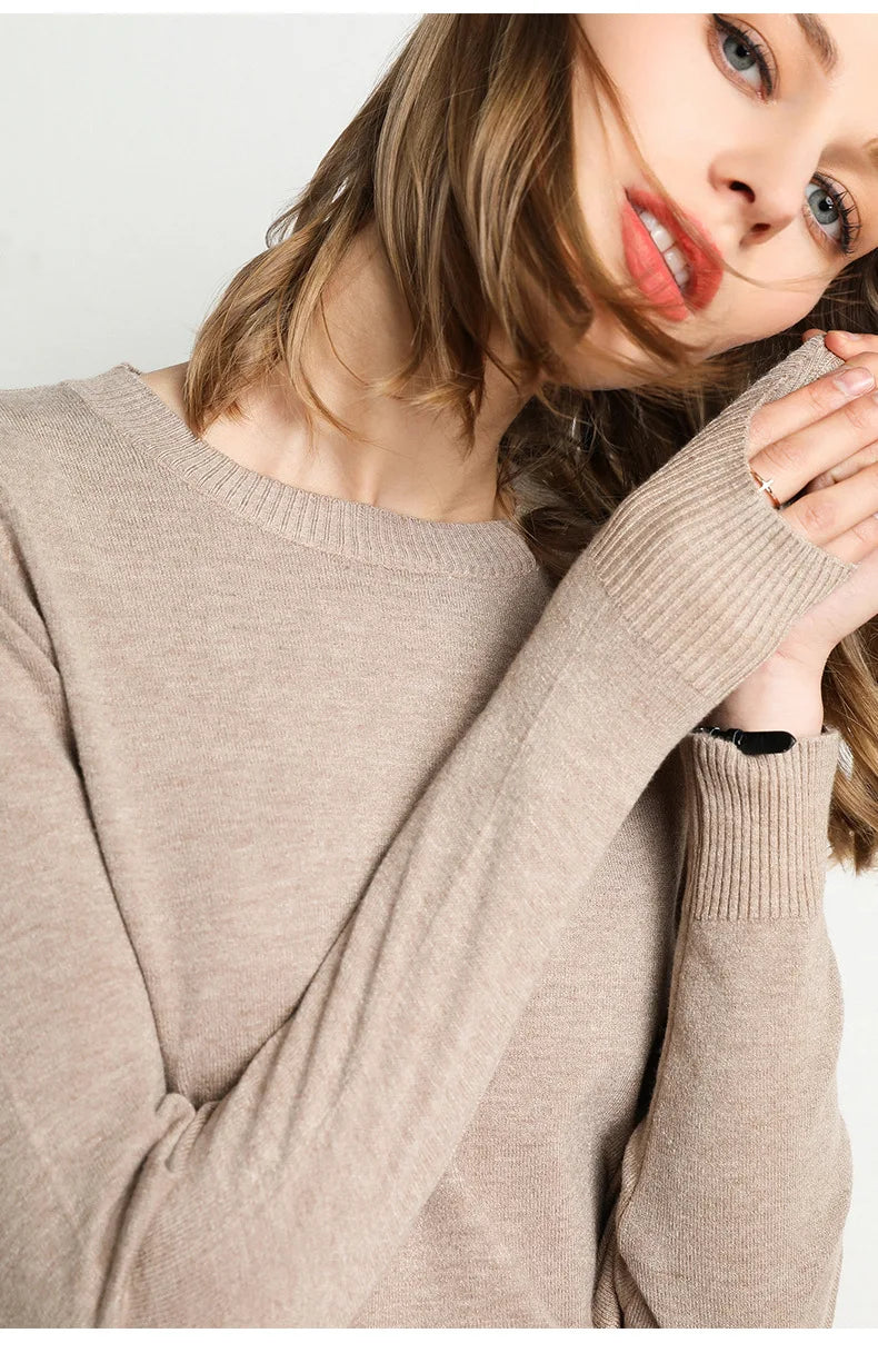 Farah™ | Pulli aus essenzieller Wolle