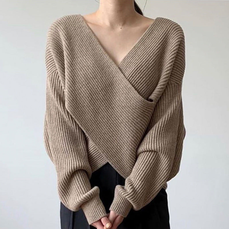 Sophie™ | Pull in schicker Kreuzstrick