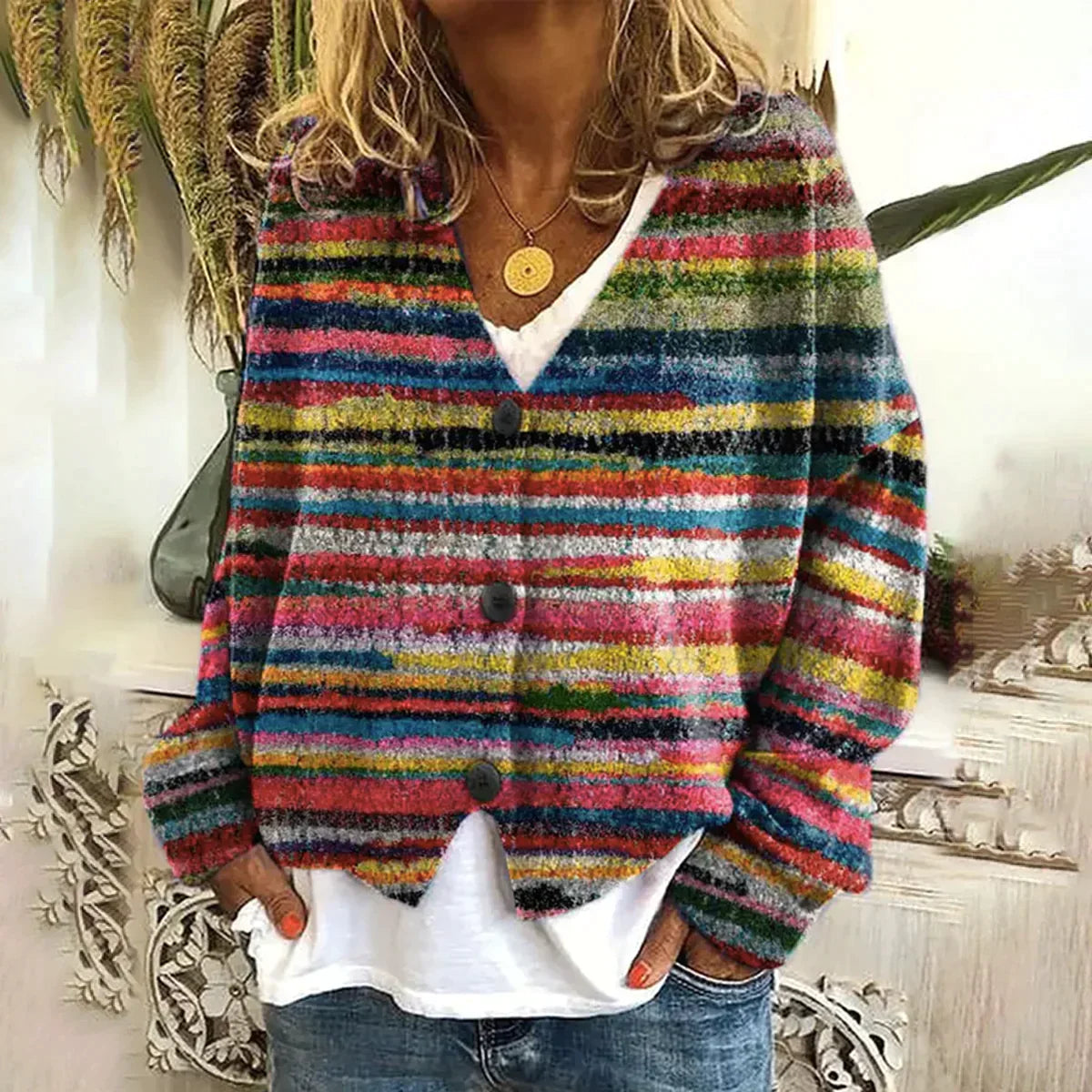 MAGDALENA® | Strickjacke aus hochwertiger Wolle
