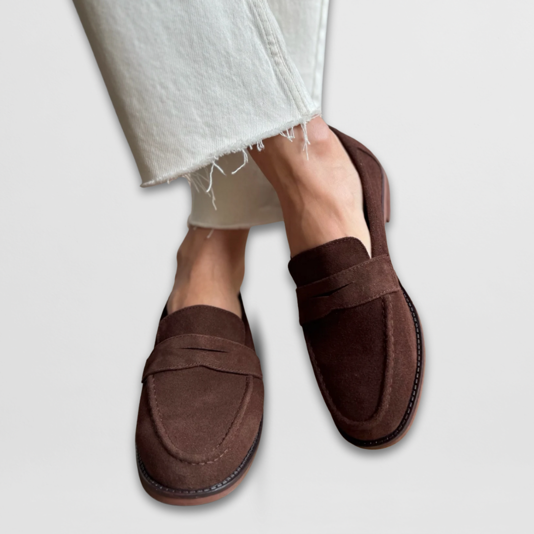 Vroni® | Elegante Vintage-Mokassins