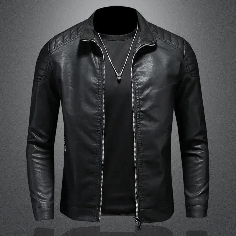 Moritz® | Elegante Jacke aus hochwertigem Kunstleder
