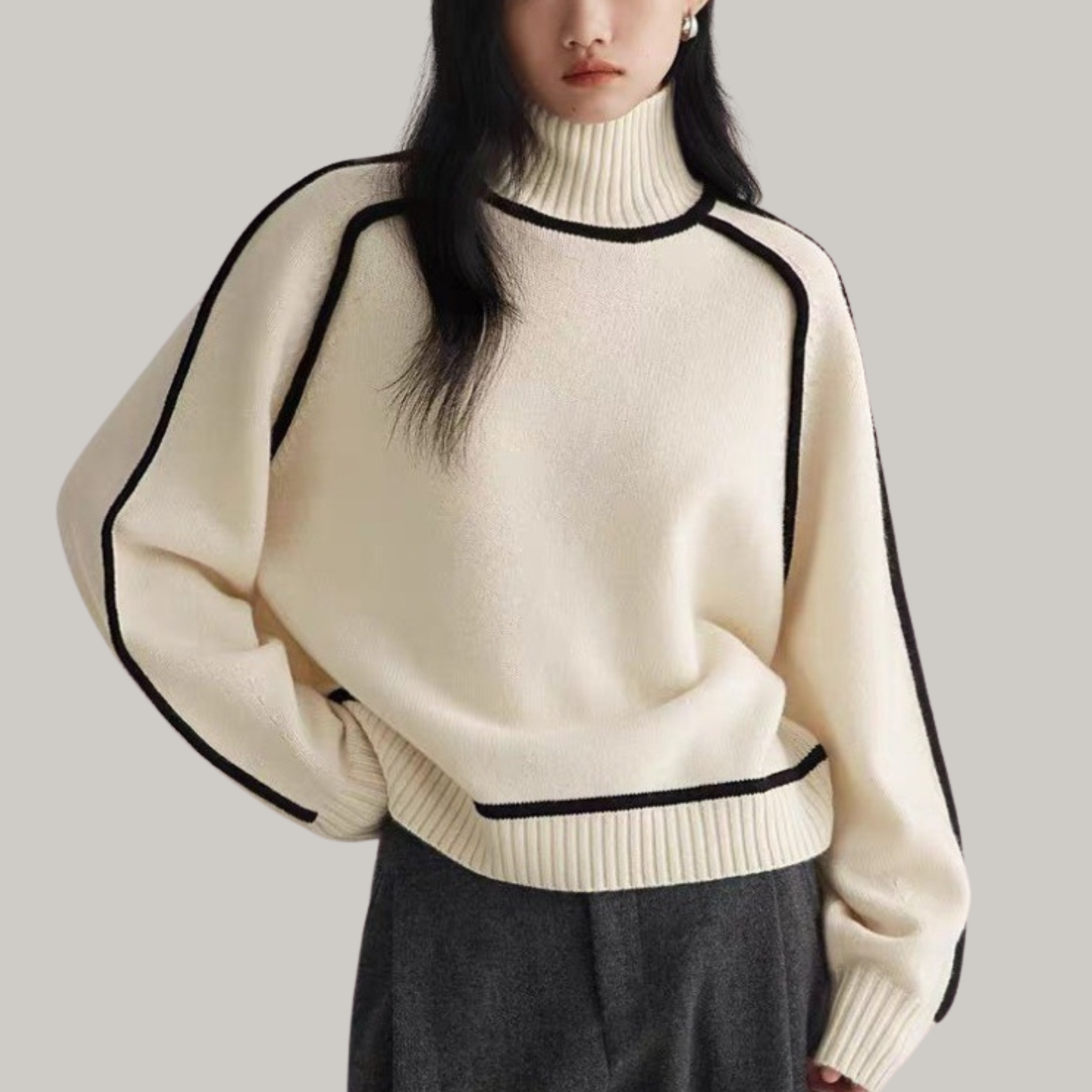 Clara™ | Bequemer Rollkragenpullover