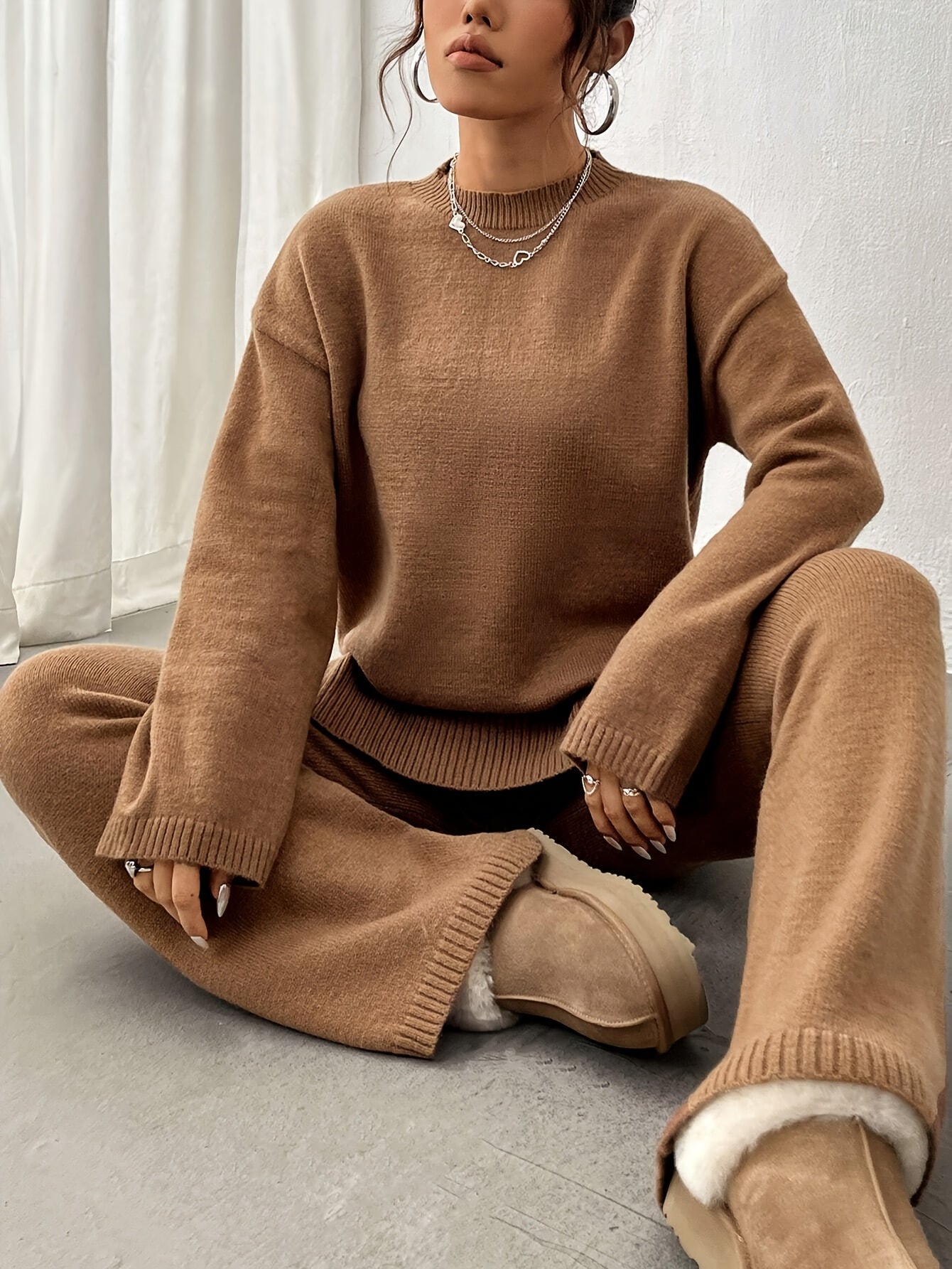 Floriana™ | Gestreiftes Strickset