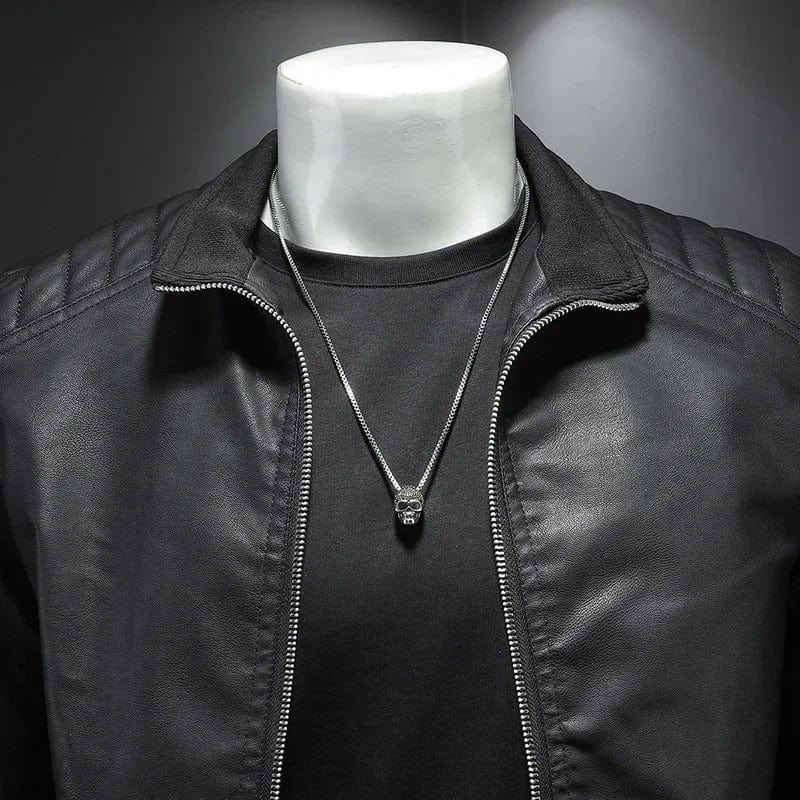 Moritz® | Elegante Jacke aus hochwertigem Kunstleder