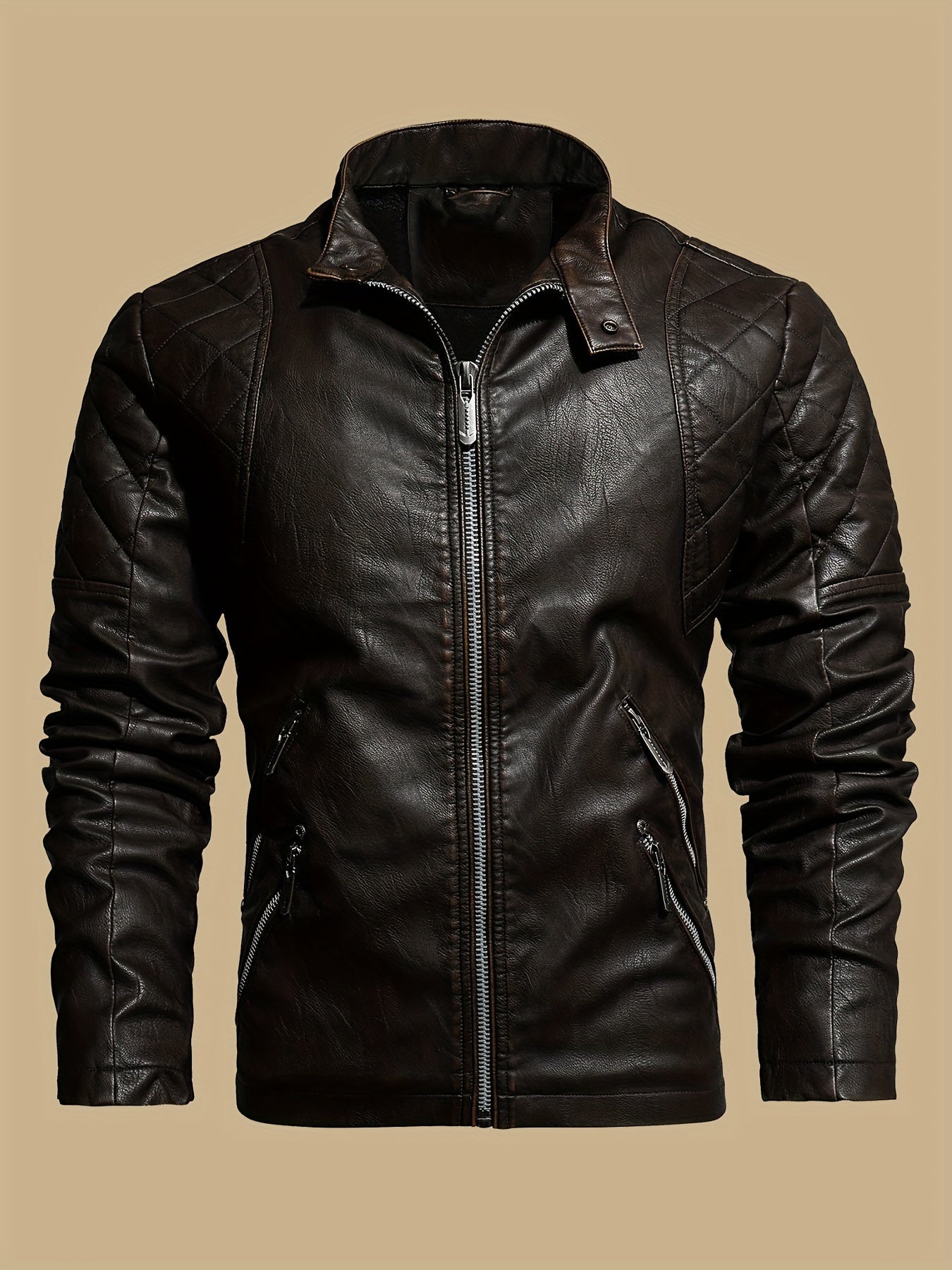 Simon® | Handgefertigte Lederjacke für Herren