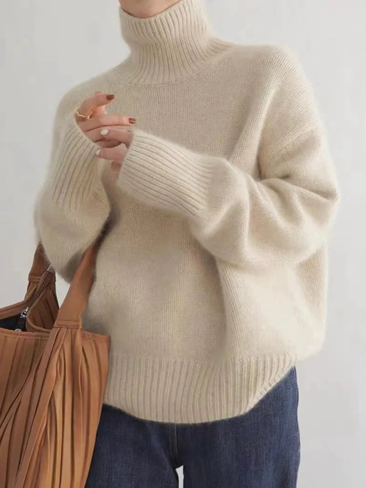 Agnes - Rollkragenpullover