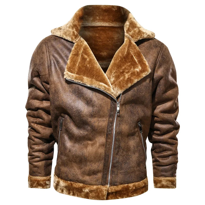 Stefan® | Handgefertigte Lederjacke für Herren