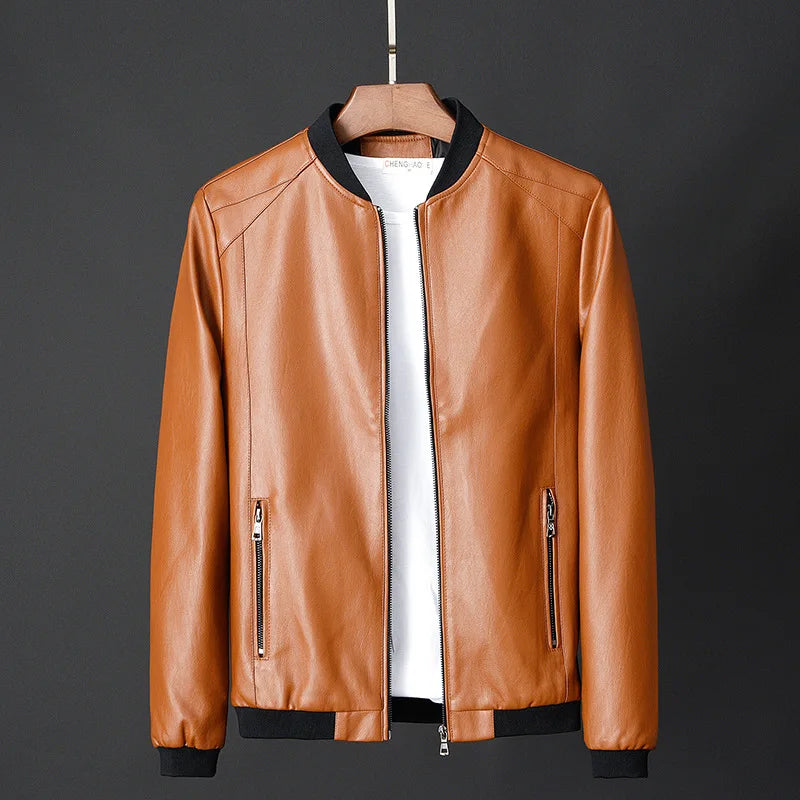 Stefan® | Leder Bomberjacke