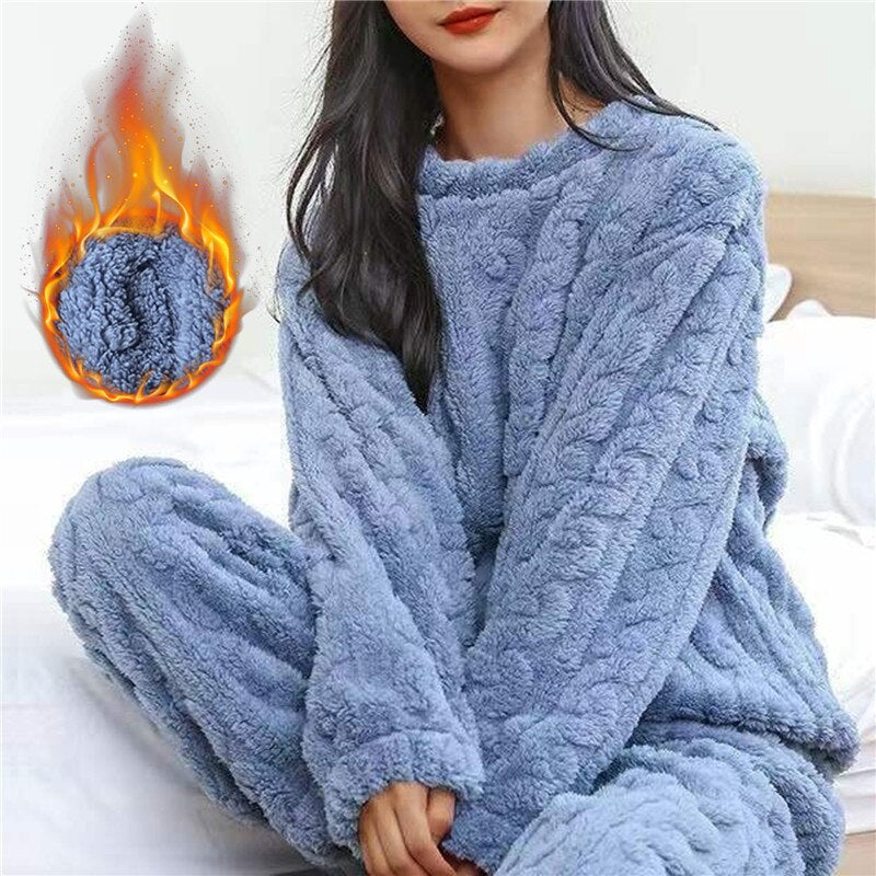 Patricia™ | Damen Fleece-Pyjama